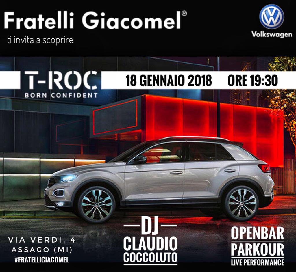 T-Roc con Claudio Coccoluto & Open Bar | YOUparti