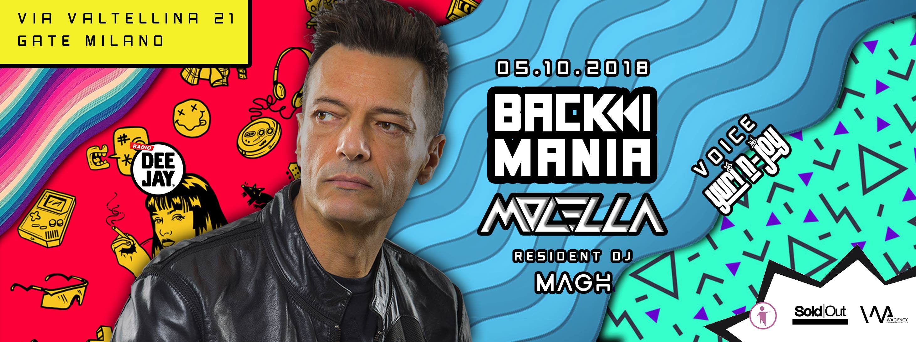 BACK MANIA presenta Molella | YOUparti gate milano