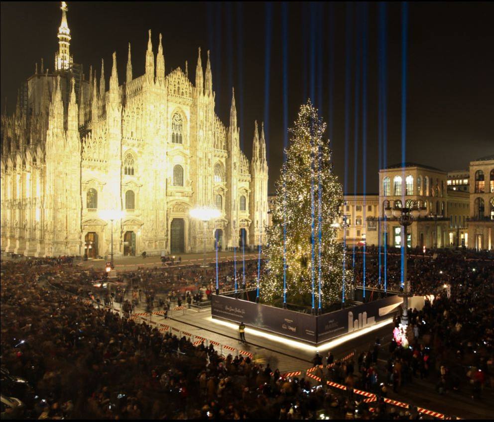 Albero di Natale a Milano