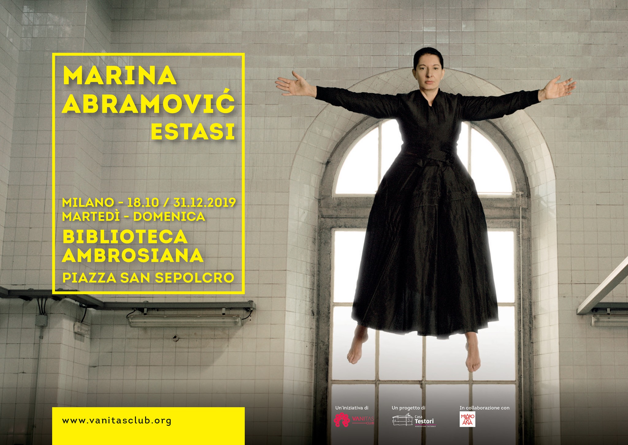 Marina Abramović all'Ambrosiana san sepolcro YOUparti