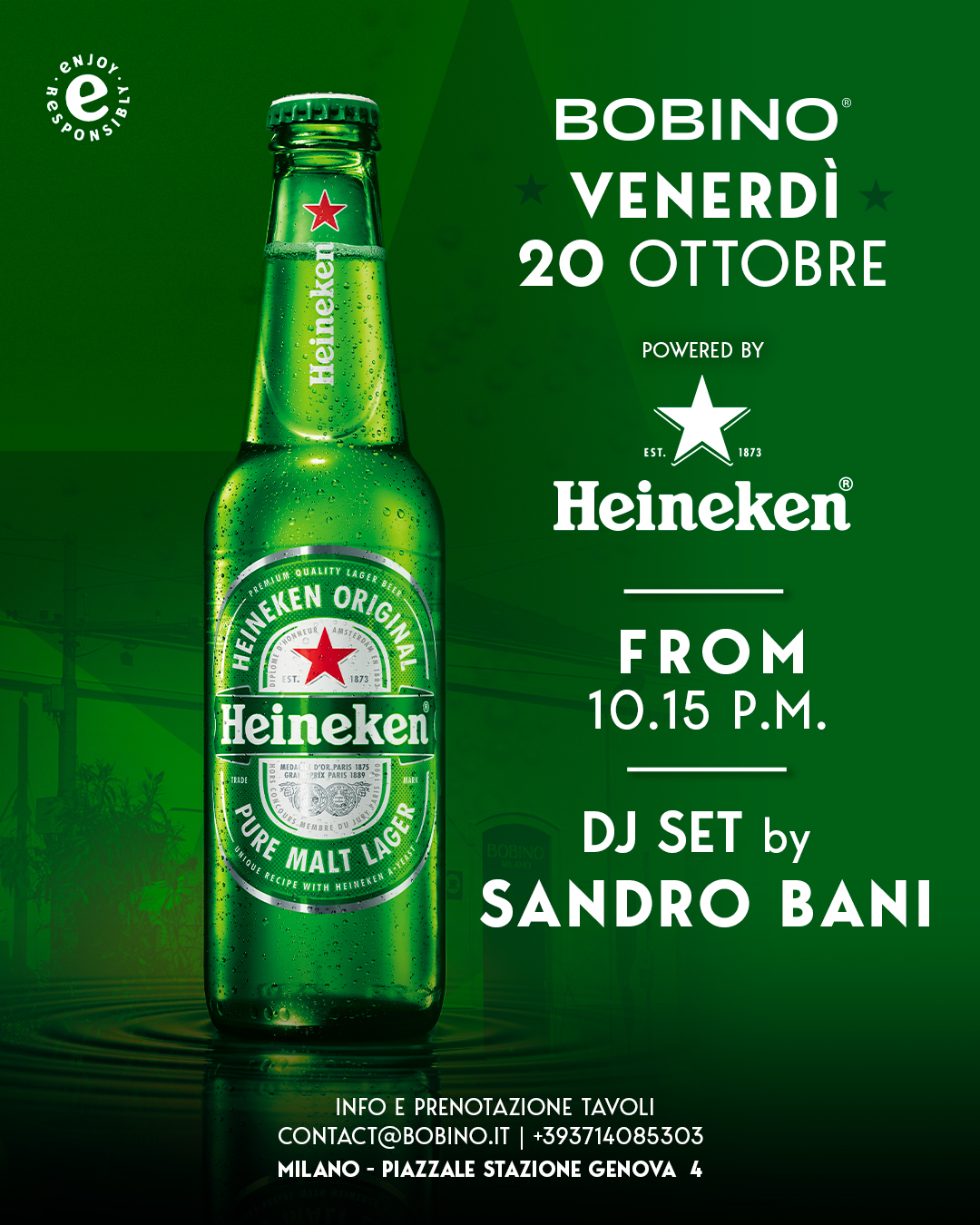 Bobino Night powered by HEINEKEN YOUparti