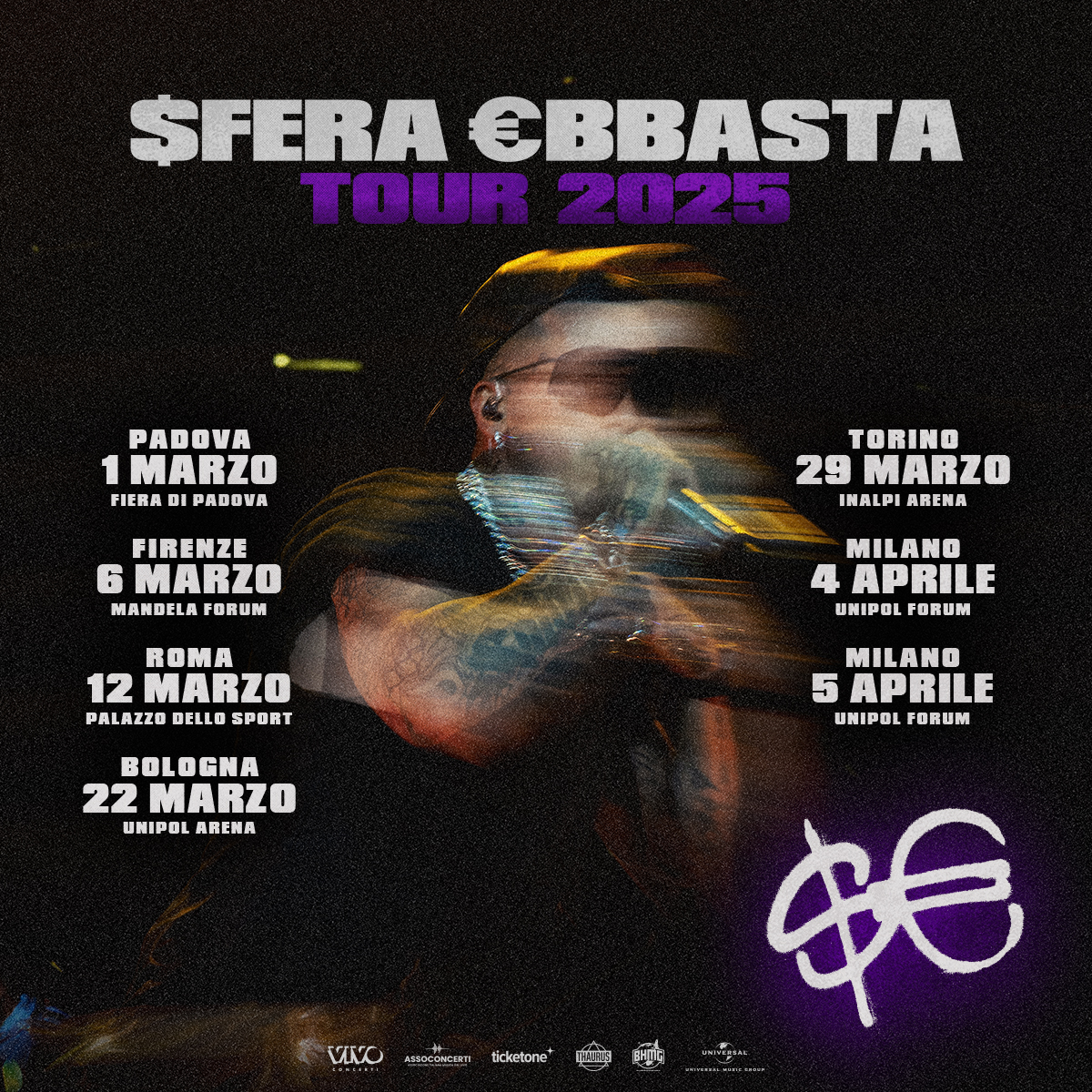 Sfera Ebbasta - Tour 2025 YOUparti