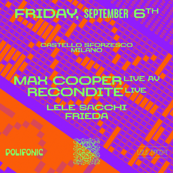 MAX COOPER LIVE AV & RECONDITE LIVE AT CASTELLO SFORZESCO - MILAN! YOUparti