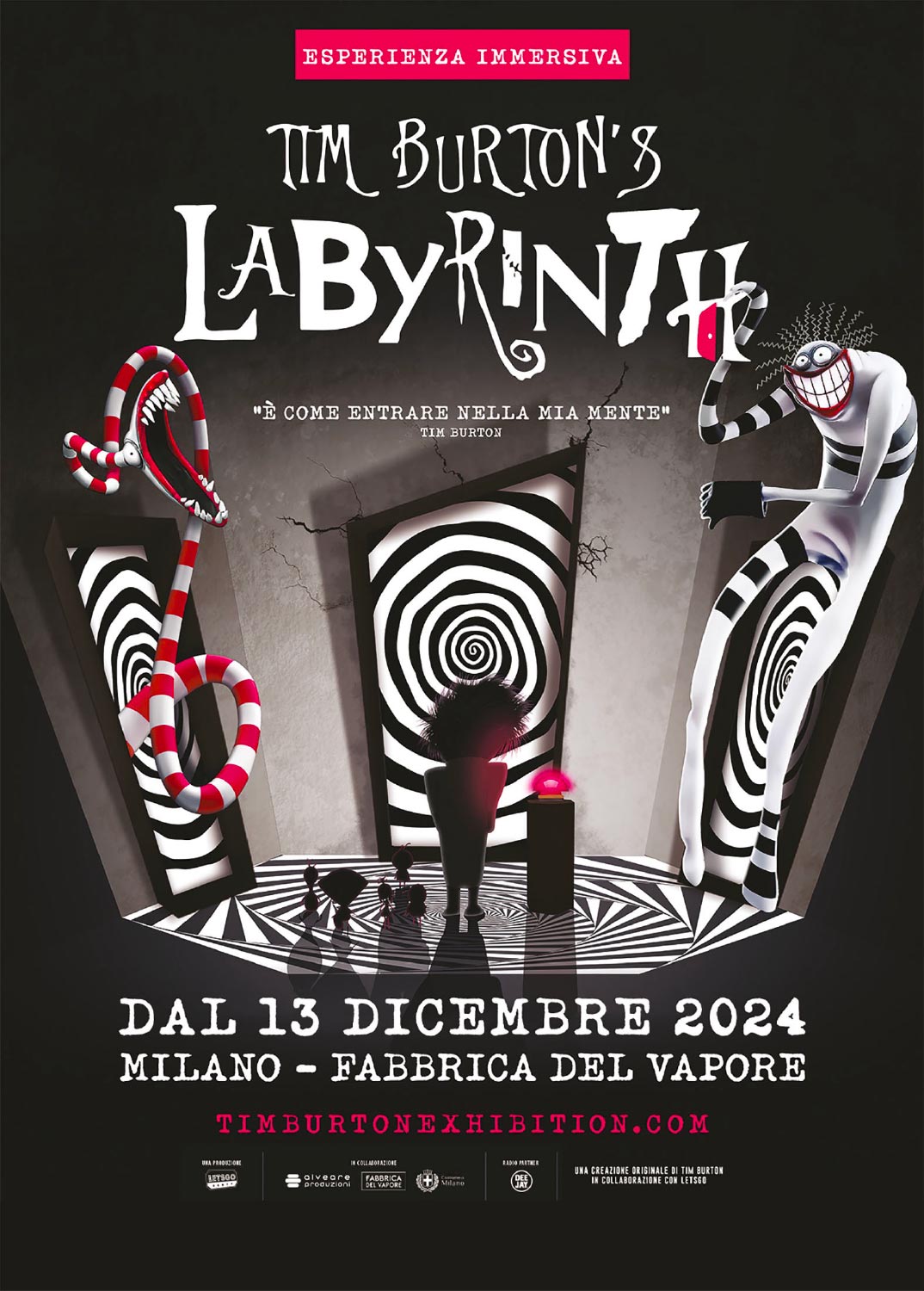 Tim Burton's Labyrinth | Fabbrica del Vapore Milano YOUparti