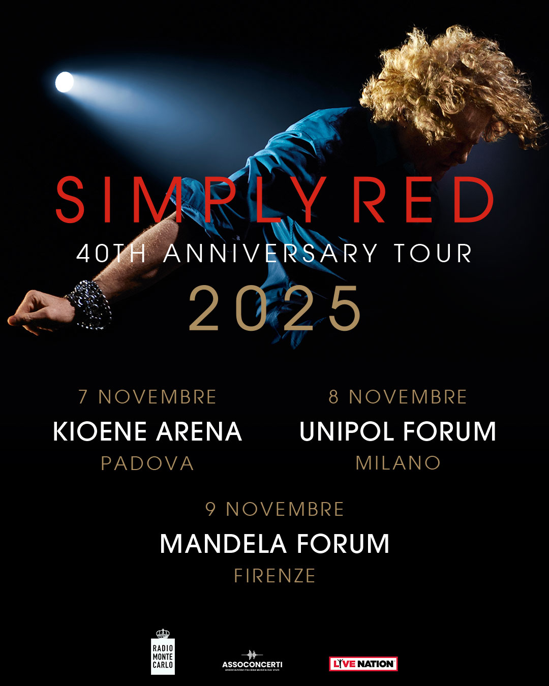 Simply Red - 40th Anniversary Tour YOUparti