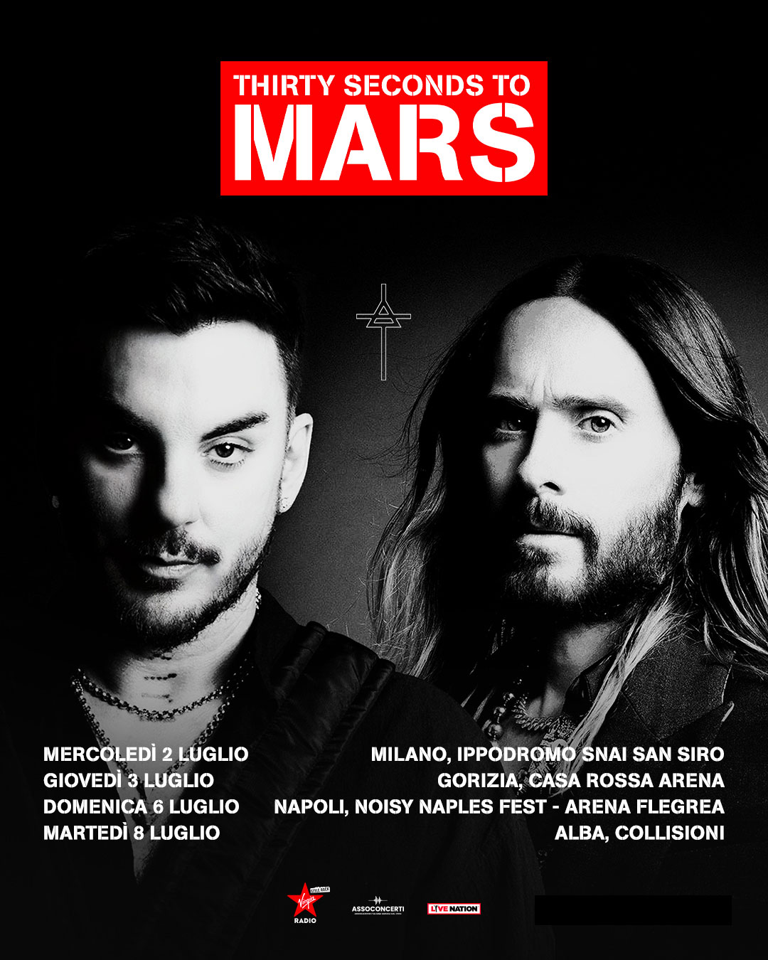 Thirty Seconds To Mars | Ippodromo Snai San Siro YOUparti