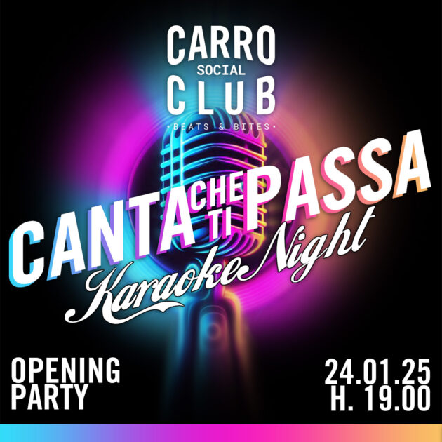 Opening Party | Carro Social Club | Canta che ti Passa - Karaoke Night YOUparti