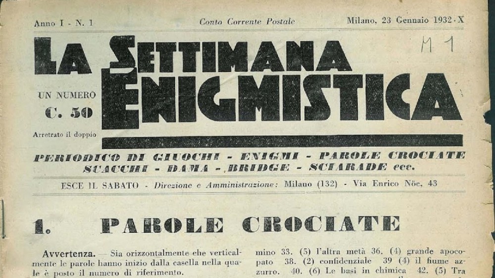 La Settimana Enigmistica: un viaggio tra storia curiosità e passatempi intramontabili YOUparti