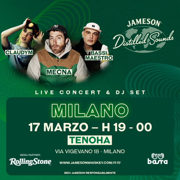 Jameson Distilled Sound – Mecna Live in Milan YOUparti