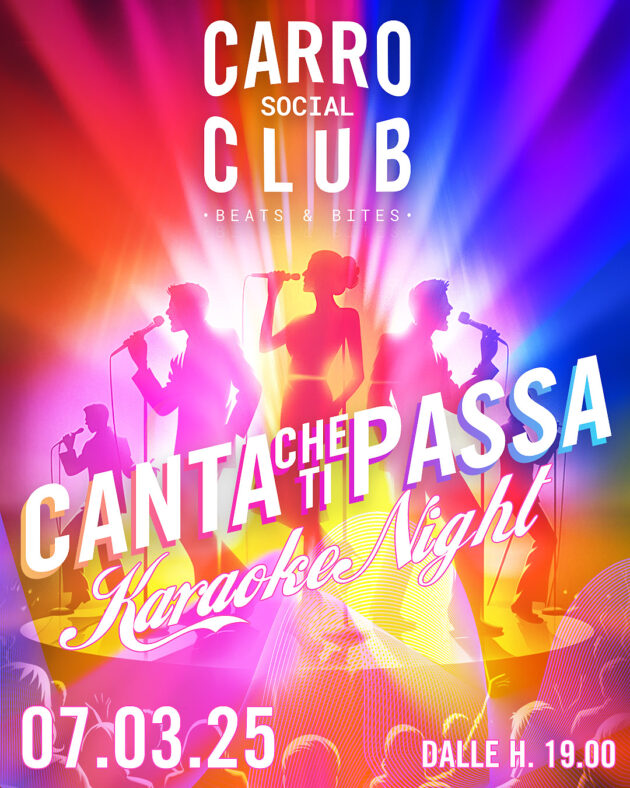 CANTA CHE TI PASSA - Karaoke Night YOUparti